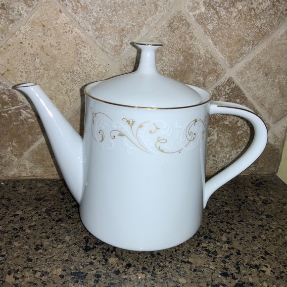 Noritake Duetto Teapot & Lid 5 Cups Capacity Made In Japan 6610 - Picture 1 of 5